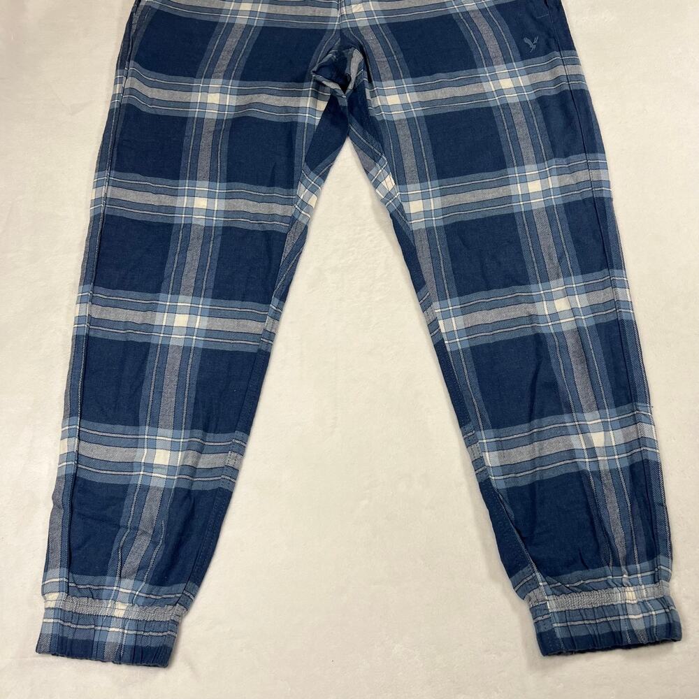American Eagle Men's lounge sleepwear flannel jogger pj pants - Picture 4 of 10